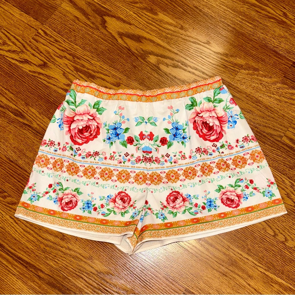 Floral Pink Lily shorts